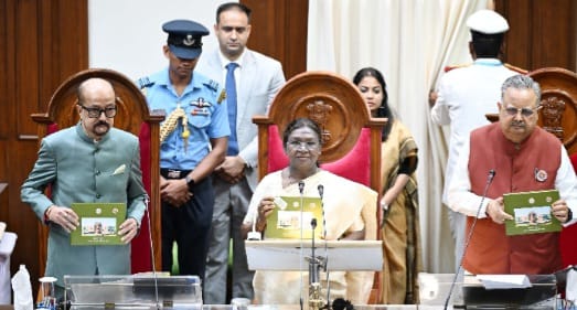 छत्तीसगढ़ विधानसभा ने लोकतांत्रिक परंपराओं के सर्वोच्च मानदंड स्थापित किए:द्रौपदी मुर्मू 