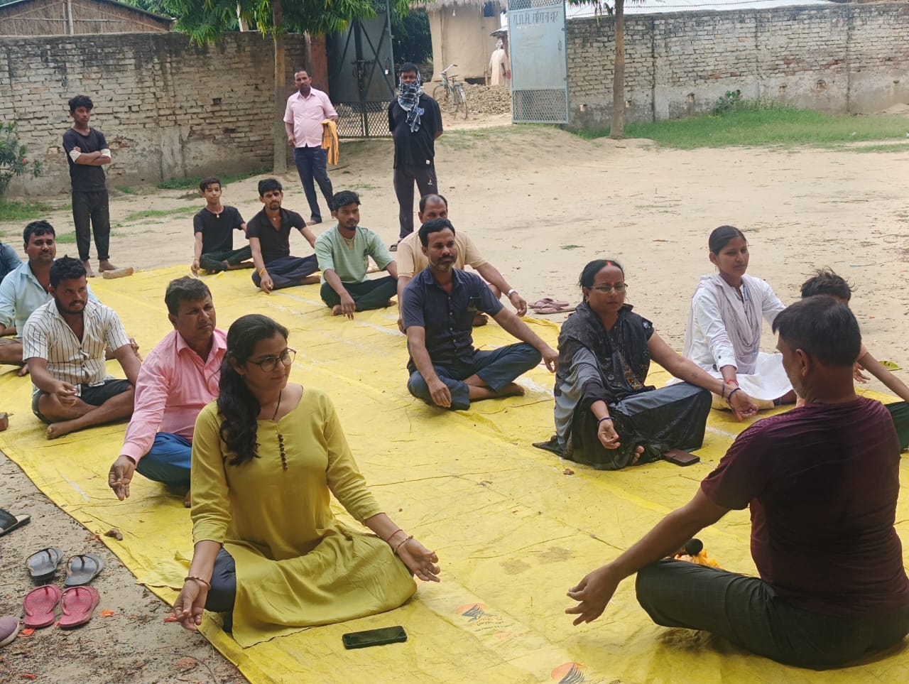 अंतराष्ट्रीय योग दिवस: जिले के स्वास्थ्य केंद्रों में हुईं योग गतिविधियाँ